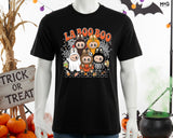 Spooky Halloween T-shirt Cartoon Monster Costume Trick or Treat Shirt