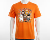 Spooky Halloween T-shirt Cartoon Monster Costume Trick or Treat Shirt