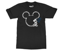 Cute Mickey Minnie Mouse Matching Couple Tees Disneyworld Christmas Gift T-shirts