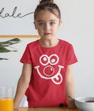 Funny Red Nose Day Googly Eyes T-shirt School Event Kids Top