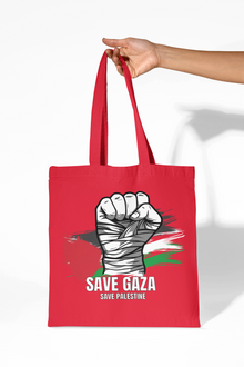 Save Gaza Save Palestine Tote Bag Palestinian Flag Purse Freedom Support Gifts