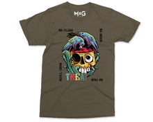 No Flesh No Brain No Pain Halloween T-shirt, Skull Carcass Birds Shirt, Halloween Gifts Scary Horror Graphic Halloween Shirt for Men Women