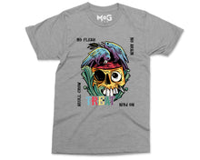 No Flesh No Brain No Pain Halloween T-shirt, Skull Carcass Birds Shirt, Halloween Gifts Scary Horror Graphic Halloween Shirt for Men Women