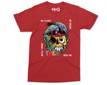 No Flesh No Brain No Pain Halloween T-shirt, Skull Carcass Birds Shirt, Halloween Gifts Scary Horror Graphic Halloween Shirt for Men Women