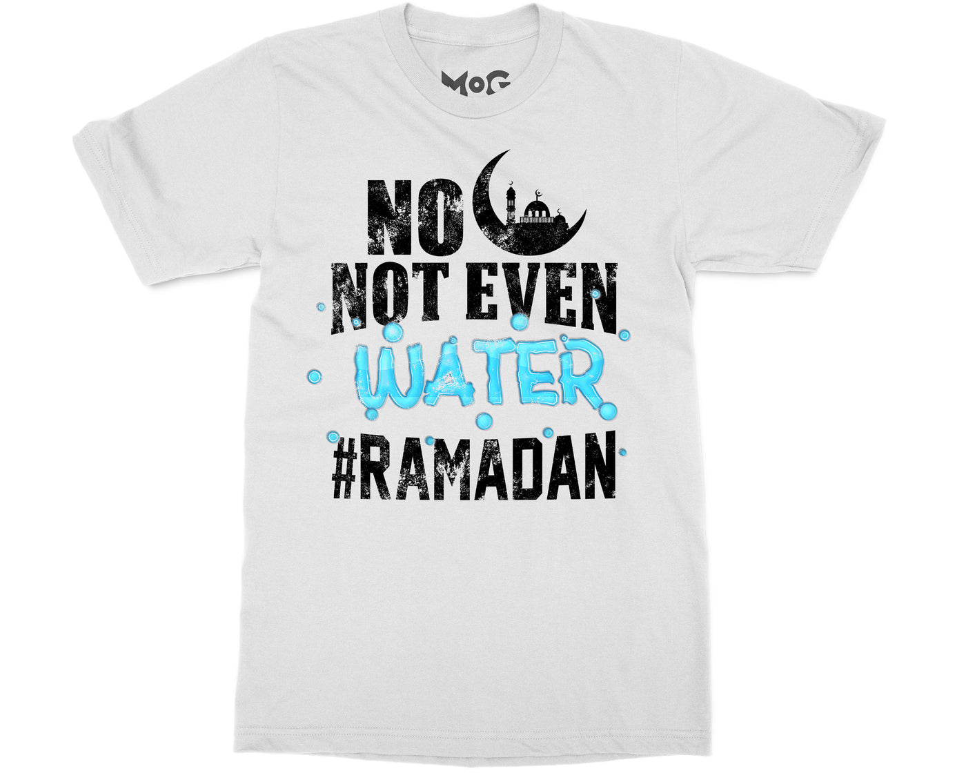 Ramadan Fasting T-shirt Not Even Water Islamic Family Tee Muslims Gift