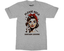 Sarcasm Loading Retro 50s Woman T-shirt Witty Tee Funny Gifts for Her