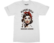 Sarcasm Loading Retro 50s Woman T-shirt Witty Tee Funny Gifts for Her