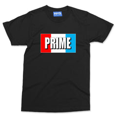Prime Logo T-shirt Funny Youtuber Merch Kids Prime YouTube Shirt Birthday Gift