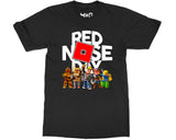 Red Nose Day 2026 Roblox T-shirt Gamer Parents Kids School Costume Top