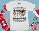 Temptations Silent Night Ugly Christmas T-shirt In My Mind Funny Xmas Tee