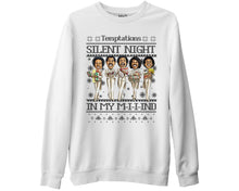 Ugly Christmas Carol Joke Silent Night Sweater Funny Temptations Band Meme Jumper