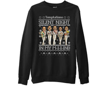 Ugly Christmas Carol Joke Silent Night Sweater Funny Temptations Band Meme Jumper