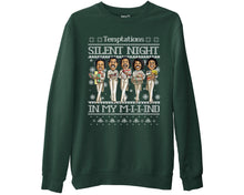 Ugly Christmas Carol Joke Silent Night Sweater Funny Temptations Band Meme Jumper