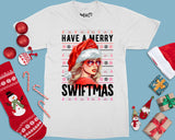 Merry Swiftmas T-shirt Taylor Swift Christmas Tee Swiftie Xmas Gifts