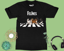 The Felines T-shirt Music Band Parody Shirt Gift Tee for Music Lovers