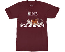 The Felines T-shirt Music Band Parody Shirt Gift Tee for Music Lovers