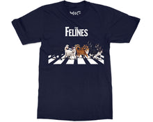 The Felines T-shirt Music Band Parody Shirt Gift Tee for Music Lovers