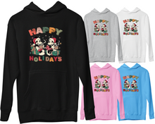 Mickey & Minnie Happy Holidays Hoodie | Christmas Disney Hoody Xmas Gift