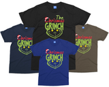 Christmas Grinch T-shirt Funny Grinchmas Shirt Matching Family Xmas Party Top