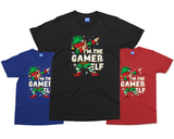 Funny Dabbing Elf T-shirt, Christmas Party Group Matching Tee For Video Gamers