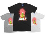 Christmas Is Coming T-Shirt Grinch on Candy Cane Throne Shirt Grinchmas Xmas Top