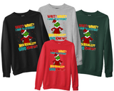 Grinch Sweatshirt for Christmas, Unisex Xmas Upper, Grinchmas Top for Men Women