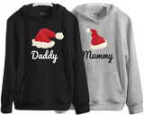 Custom Name Christmas Family Hoodie, Matching Group Top Personalised Xmas Gifts