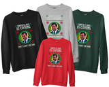 Hilarious Joke Santa is Coming Retro Christmas Sweatshirt, The Office Unisex Top