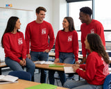 Class of 26 Custom Name Sweatshirt 2026 Leavers Personalised Jumper