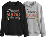 Family Matching Christmas Hoodie, Unisex Xmas Sweatshirt, Santa Squad Jumper