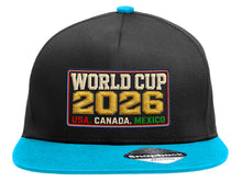 Football World Cup 2026 Snapback Hat USA Canada Mexico Soccer Fan Cap