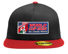 World Cup 2026 Snapback Hat USA Canada Mexico Flag Football Fan Cap