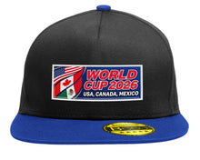 World Cup 2026 Snapback Hat USA Canada Mexico Flag Football Fan Cap