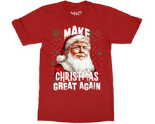 Funny Make Christmas Great Again Santa Donald Trump Xmas Gift T-shirt