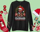 Merry Chrithmith Sweatshirt Mike Tyson Boxing Jumper Funny Xmas Gifts