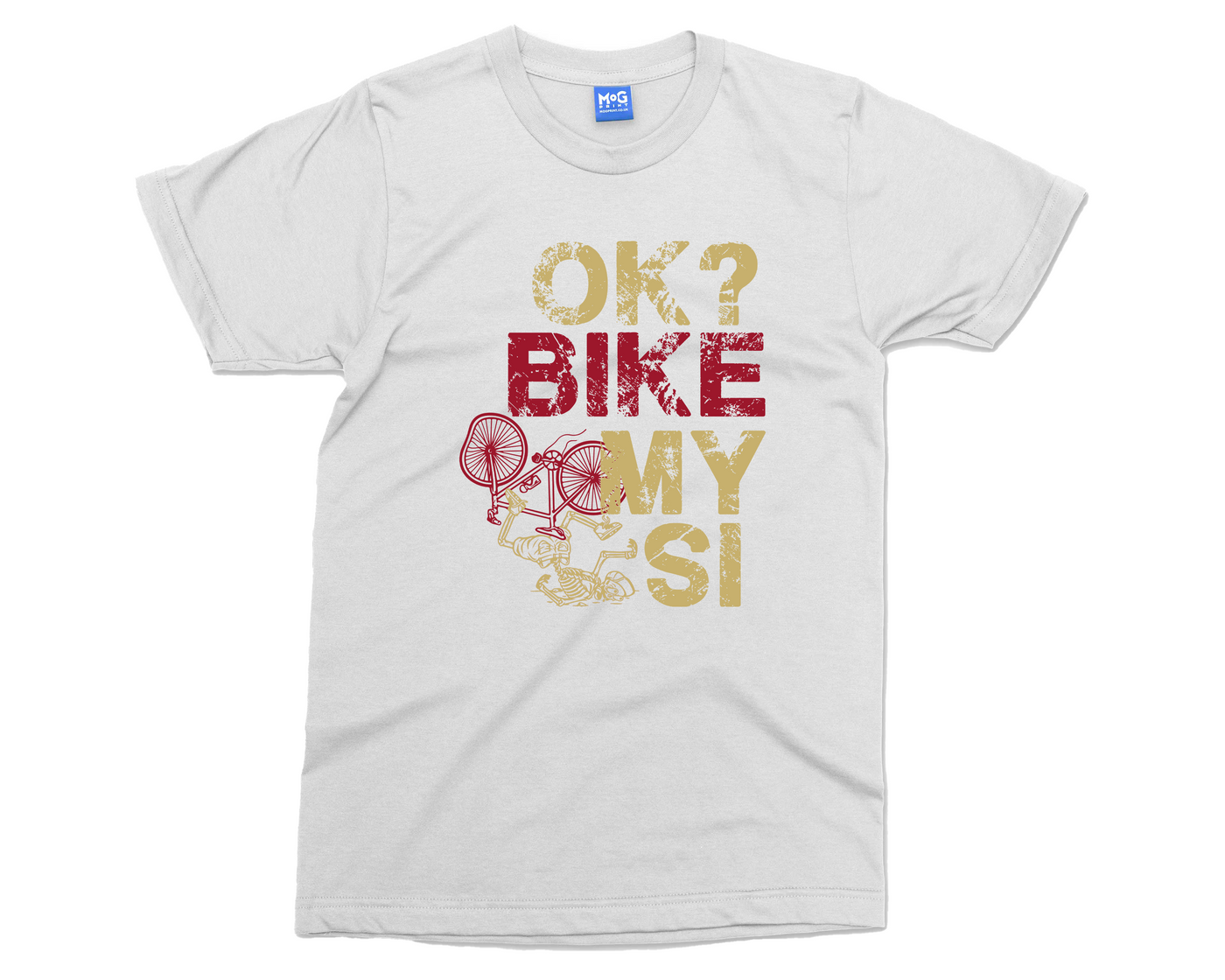Funny Cycling T-shirt Cyclist Joke Biker Dad Shirt Retro Rider Bicycle Lovers Gift