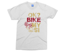 Funny Cycling T-shirt Cyclist Joke Biker Dad Shirt Retro Rider Bicycle Lovers Gift