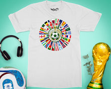 World Cup Flags T-shirt USA Canada Mexico Football Fan Tee Unisex Top