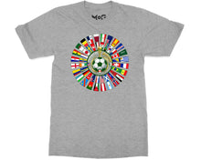 World Cup Flags T-shirt USA Canada Mexico Football Fan Tee Unisex Top