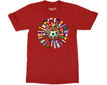 World Cup Flags T-shirt USA Canada Mexico Football Fan Tee Unisex Top