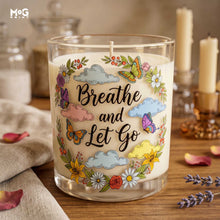 Custom 3D UV Transfers Candle Jar Labels & Logo Decals for Branding