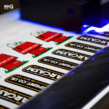 Custom 3D UV DTF Stickers for Personalised Branding & Product Labels