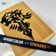 Custom 3D UV DTF Stickers Personalised Waterproof Logo Decal Transfers