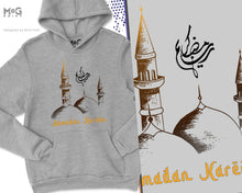 Masjid Hoodie Ramadan Kareem Hoody Islamic Mosque Jumper for Muslims