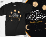 Moon Phases T-Shirt for Ramadan Kareem Eid Gifts for Family & Friends