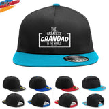 Grandad Gift Snapback Hat, Funny Grandpa Hat, Best Grandfather Cap, Father's Day Dad Birthday Gift, Gift for Grandad Adult Hat