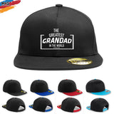 Grandad Gift Snapback Hat, Funny Grandpa Hat, Best Grandfather Cap, Father's Day Dad Birthday Gift, Gift for Grandad Adult Hat