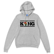 King Africa Hoodie, Fashion, Motherland African Map, Heritage Hooded Jumper, African Afrocentric Pullover
