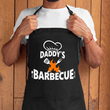 Daddy's Barbeque Apron, Funny Dad BBQ Party, Dad Father's Chef Cooking Gift, Daddy Chef, Barbeque Gifts, Birthday Gift, Apron for Men