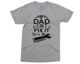 Funny Dad Mechanic T-shirt Dad Can't Fix it We're All Screwed, Repairman Gift Car Garage Mechanic Grandad Daddy Grandad Birthday Xmas Gift